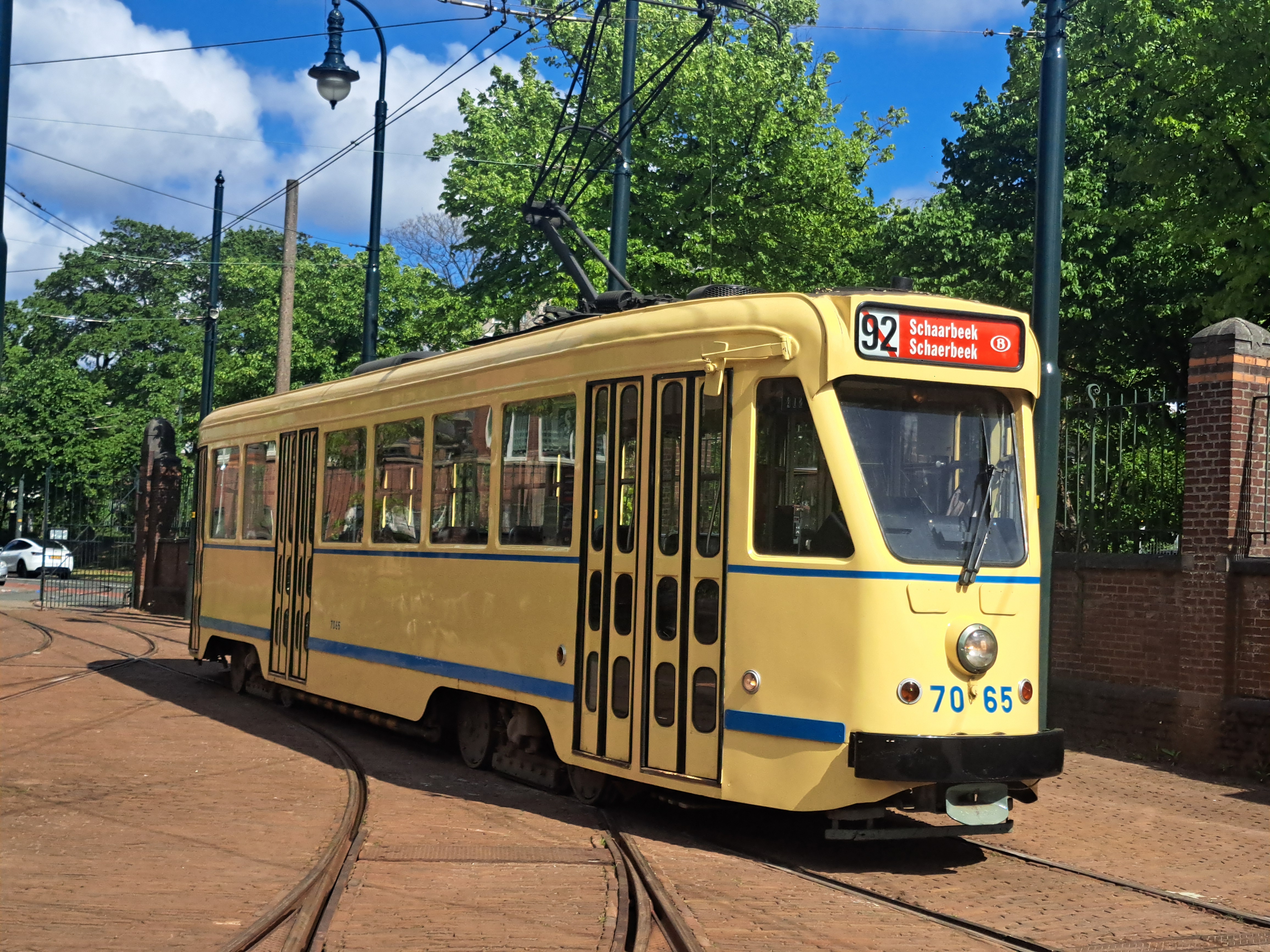 Brusselse PCC-tram in Den Haag