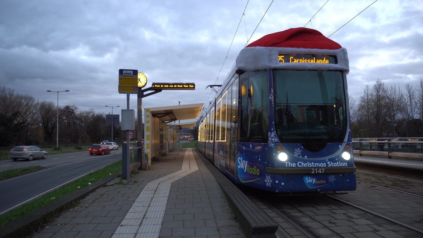 Kersttram Rotterdam