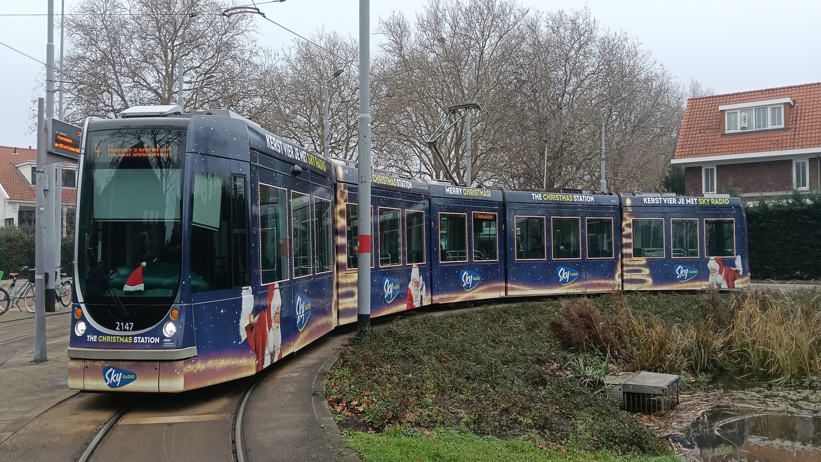 Kersttram Rotterdam