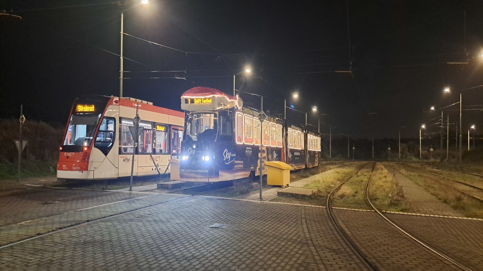 Kersttram Den Haag