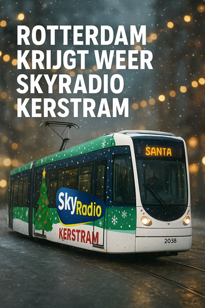 SkyRadio Kersttram Banner